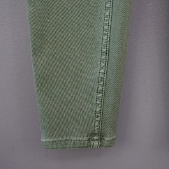 New Spanx Stretch Twill Ankle Cargo Pant in Soft Sage size S - Picture 11 of 16